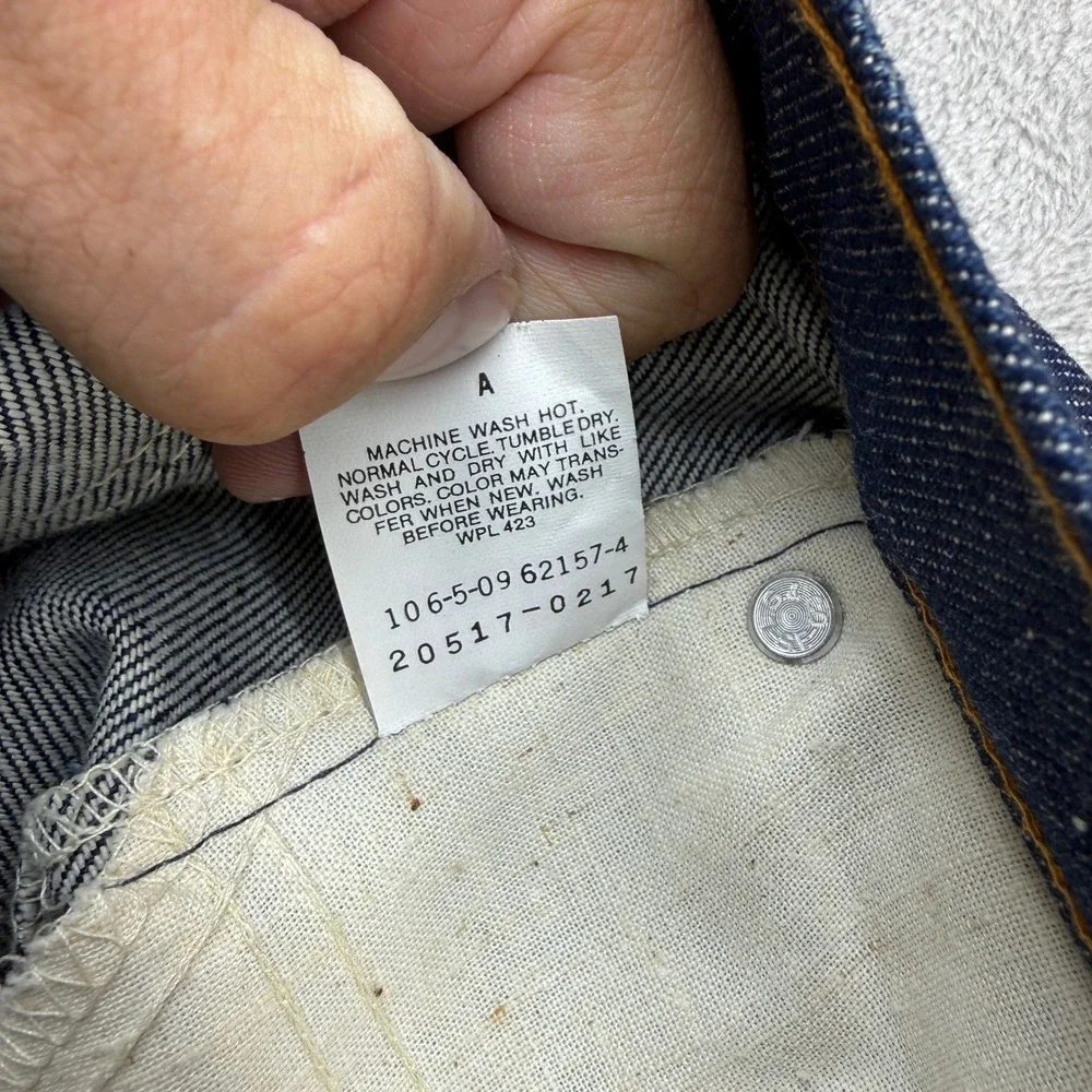Vintage 1985 Levi's 517 Orange Tab Bootcut Jeans Mens 44x32 Made in USA RARE